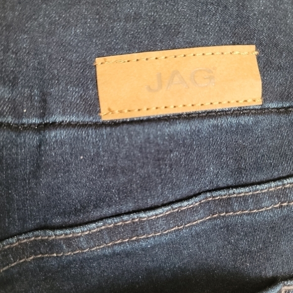 jag High Rise Slim Ankle Pull On Waistband Jeans - Picture 9 of 16